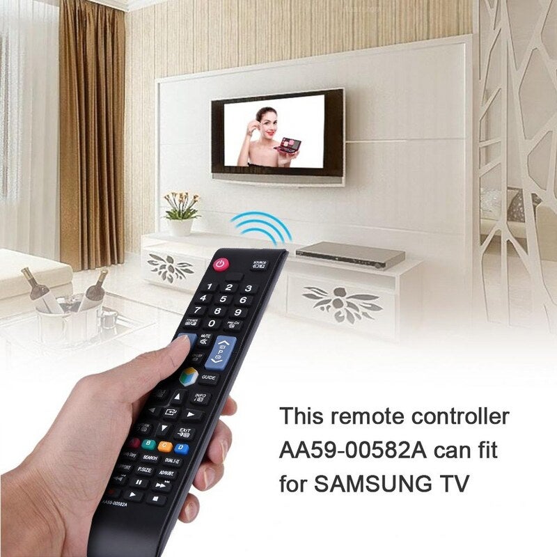 Universal Smart Led Lcd Tv Remote Control Replacement Controller For Samsung Aa59 00582A Black