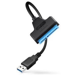 Usb 3.0 To Sata Iii Adapter Converter Cable For 2.5 Inch Ssd Hdd Black