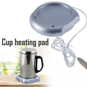 Usb Insulation Cup Pad Coffee Mug Multi Use Silver