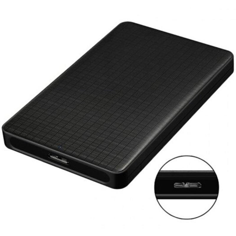 Usb Mobile Hard Disk Ssd Solid State Notebook Box Black