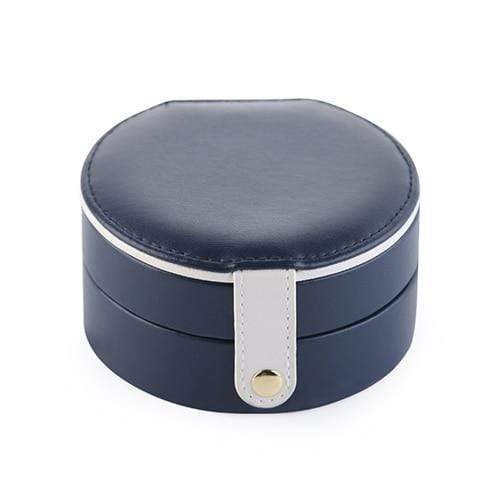 Travel Jewelry Case Portable Pu Leather Jewellery Storage Holder