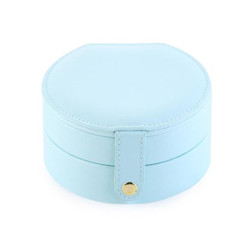 Travel Jewelry Case Portable Pu Leather Jewellery Storage Holder