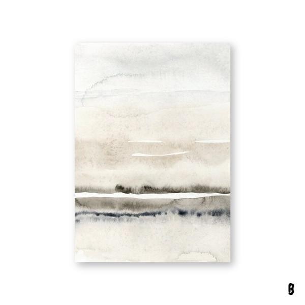 Nordic Watercolor Canvas Prints