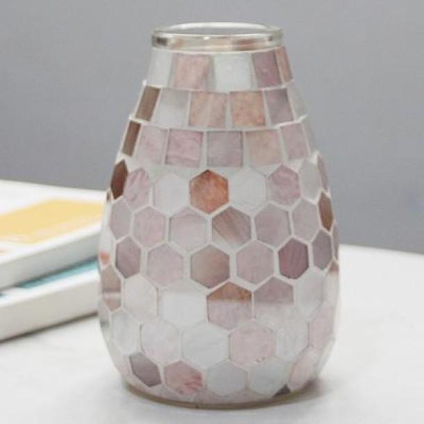 Mosaic Glass Vase Home Decor Accessories