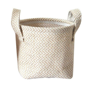 Jute Cloth Basket Home Storage Ideas Boho Decor