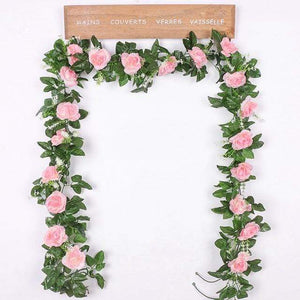 Rose Vine Photo Prop Accessory Artificial Plants Home Decor