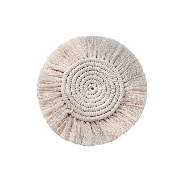 Macrame Mat Natural Boho Home Decor Table