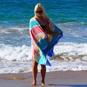 Sorrento Turkish Cotton Towel - Tropical