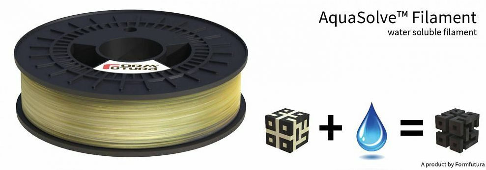 Pva Support Filament Aquasolve - 1.75Mm Natural 300 Gram 3D Printer