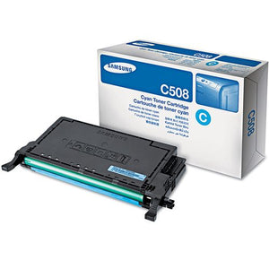 Samsung Clt-C508l Cyan Toner For Clp-620 670Ndclx- 6220Fx Yield 4000 Pages