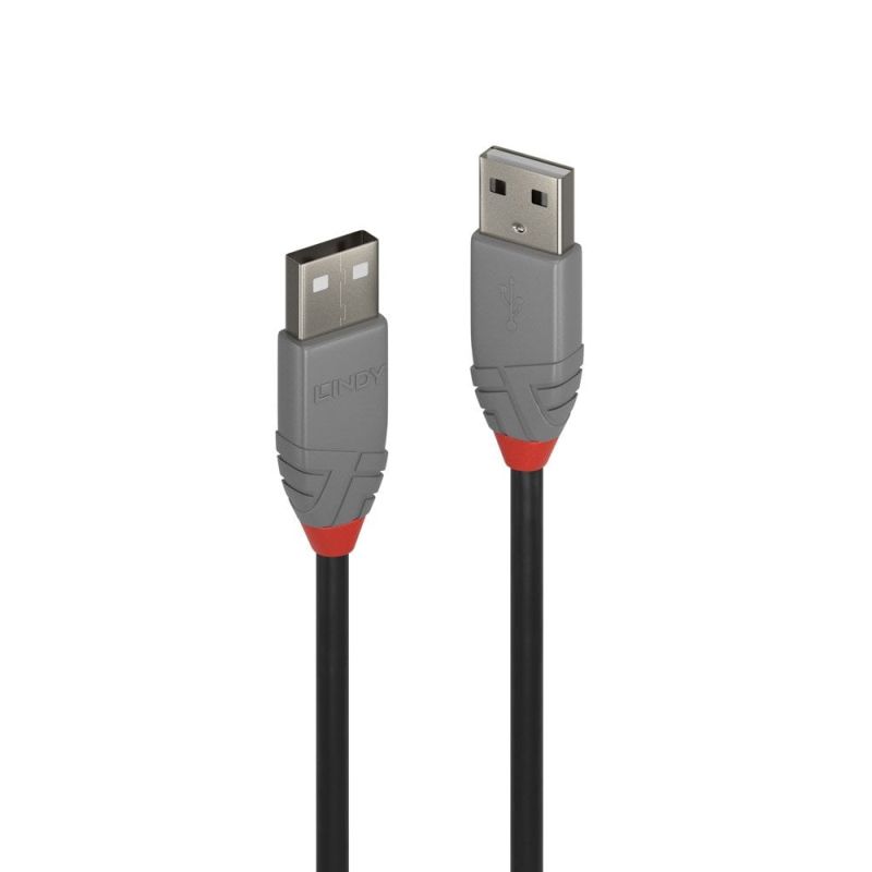 Lindy 2M Usb2 A-A Anthra Line