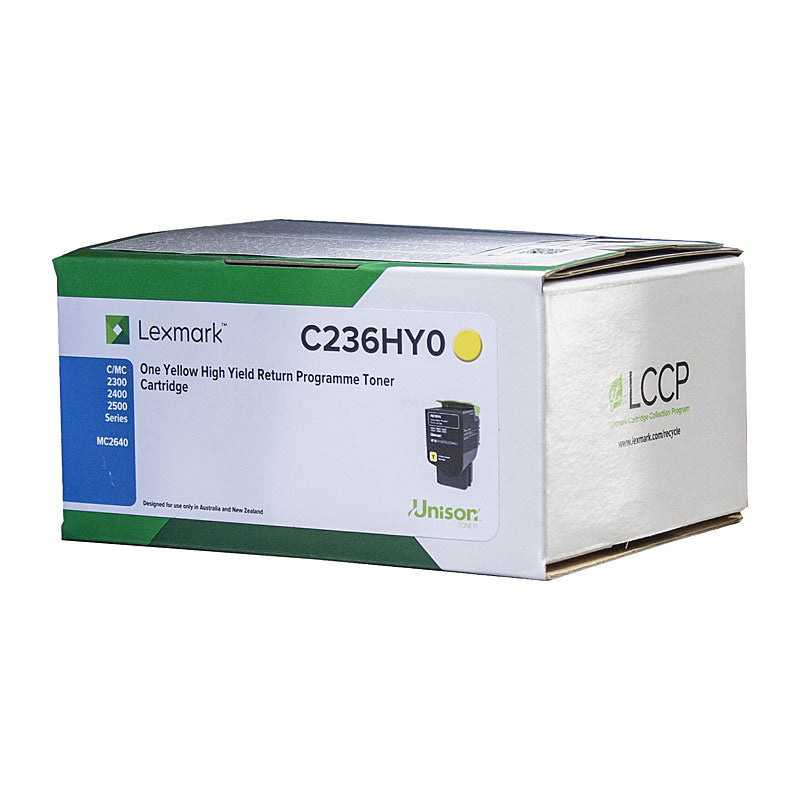 Lexmark C2360y0 Yellow Toner