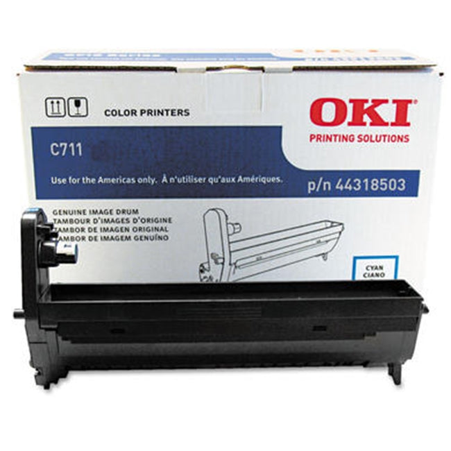 Oki C711n Cyan Drum Unit