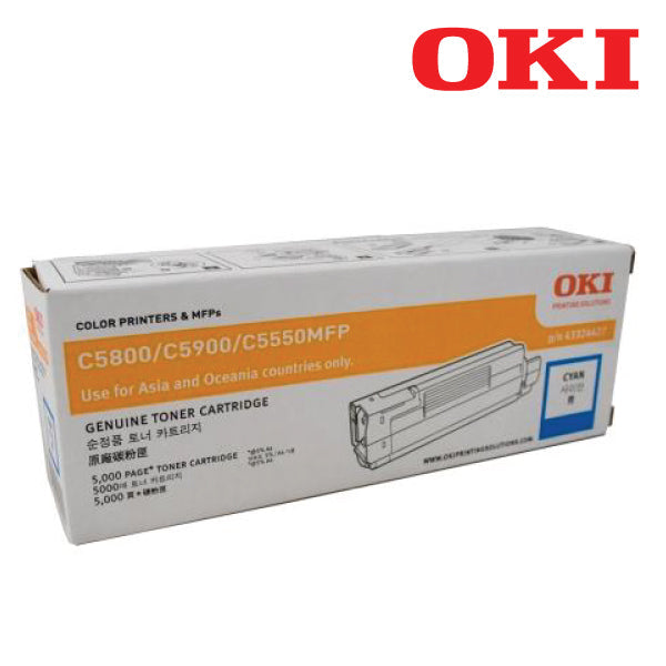 Oki Mc852 Cyan Toner