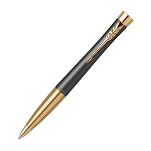 Parker Urban Twist Ballpoint Pen - Black With Gold Trim