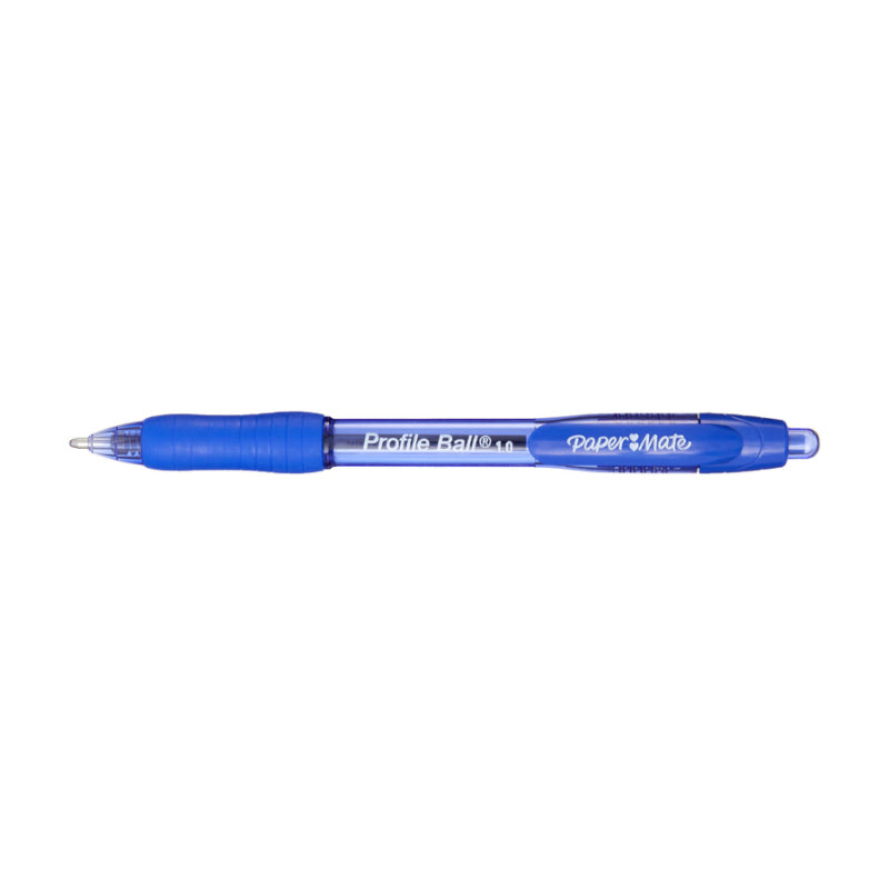 Paper Mate Profile Ball Pen Rt Blue Box Of 12