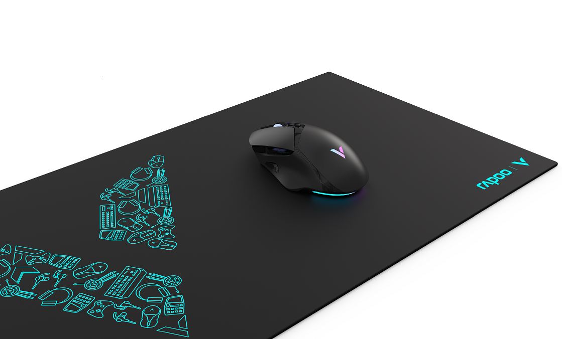 Rapoo V1l Mouse Pad - Extra Large Mat, Anti-Skid Bottom Design, Dirt-Resistant, Wear-Resistant, Scratch-Resistant, Suita