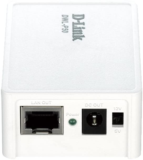 D-Link Power Over Ethernet 5Vdc & 12Vdc