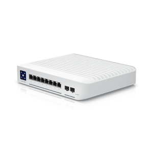 Ubiquiti Switch Enterprise 8-Port Poe+ 8X2.5Gbe Ideal For Wi-Fi 6 Ap 2X 10G Sfp+ Ports Uplinks Managed Layer 3