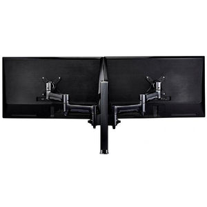 Atdec Awm Dual Monitor Arm Solution - 460Mm Articulating Arms, 400Mm Post, F-Cfamp, Black