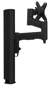 Atdec Awm Single Monitor Arm Solution - 460Mm Articulating 400Mm Post F Clamp Black