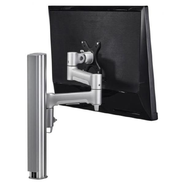 Atdec Awm Single Monitor Arm Solution - 460Mm Articulating 400Mm Post Bolt Black