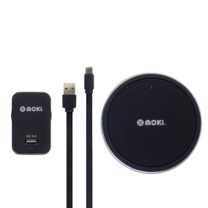 Moki Chargepad Qi Wireless (10W) 3.0 Type-C Rapid Pack