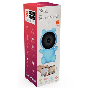 Dgtec New Teddy Smart Full Hd Baby Monitor Blue Ios Android App