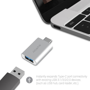 Mbeat Attache Aluminum Usb 3.1/3.0 To Type C Adaptor