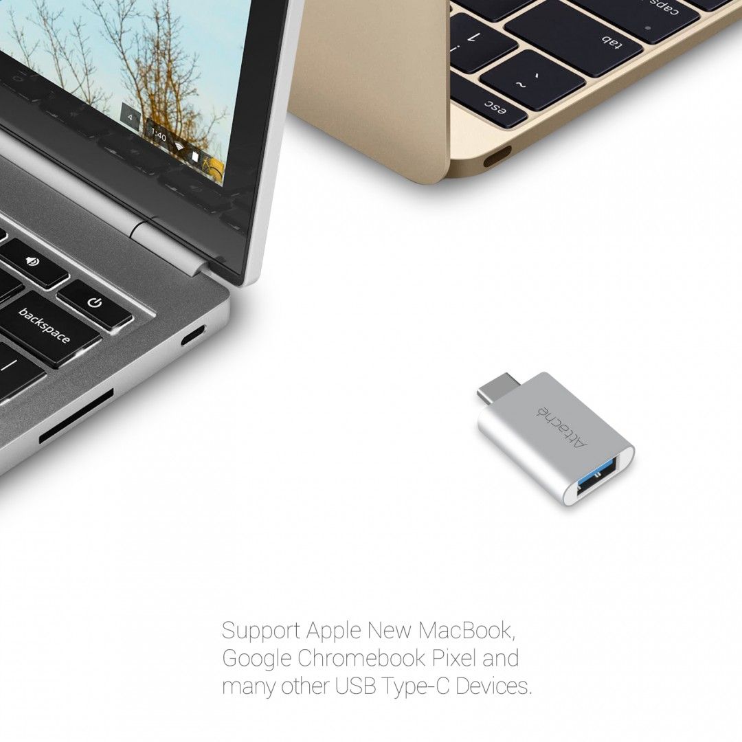 Mbeat Attache Aluminum Usb 3.1/3.0 To Type C Adaptor