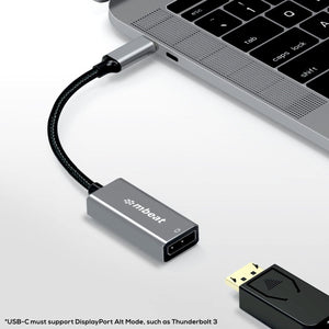 Mbeat Elite Usb-C To Display Port Adapter Space Grey