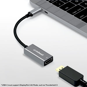 Mbeat Elite Usb-C To Hdmi Adapter Space Grey