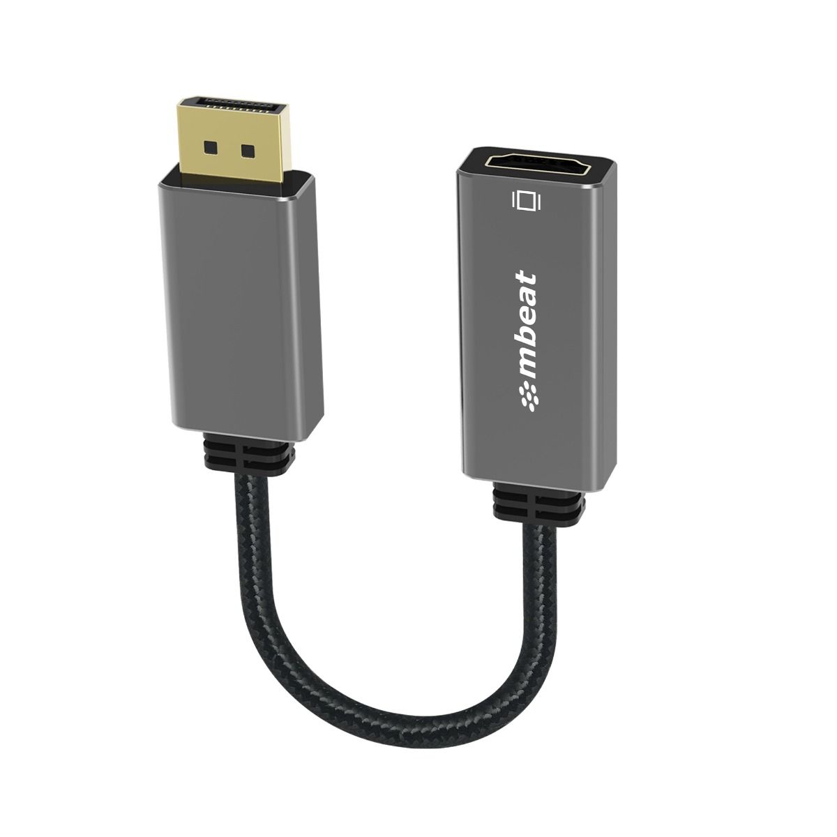 Mbeat Elite Display Port To Hdmi Adapter - Space Grey