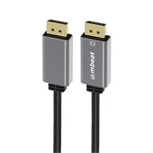 Mbeat Tough Link 1.8M Display Port Cable V1.4 - Space Grey