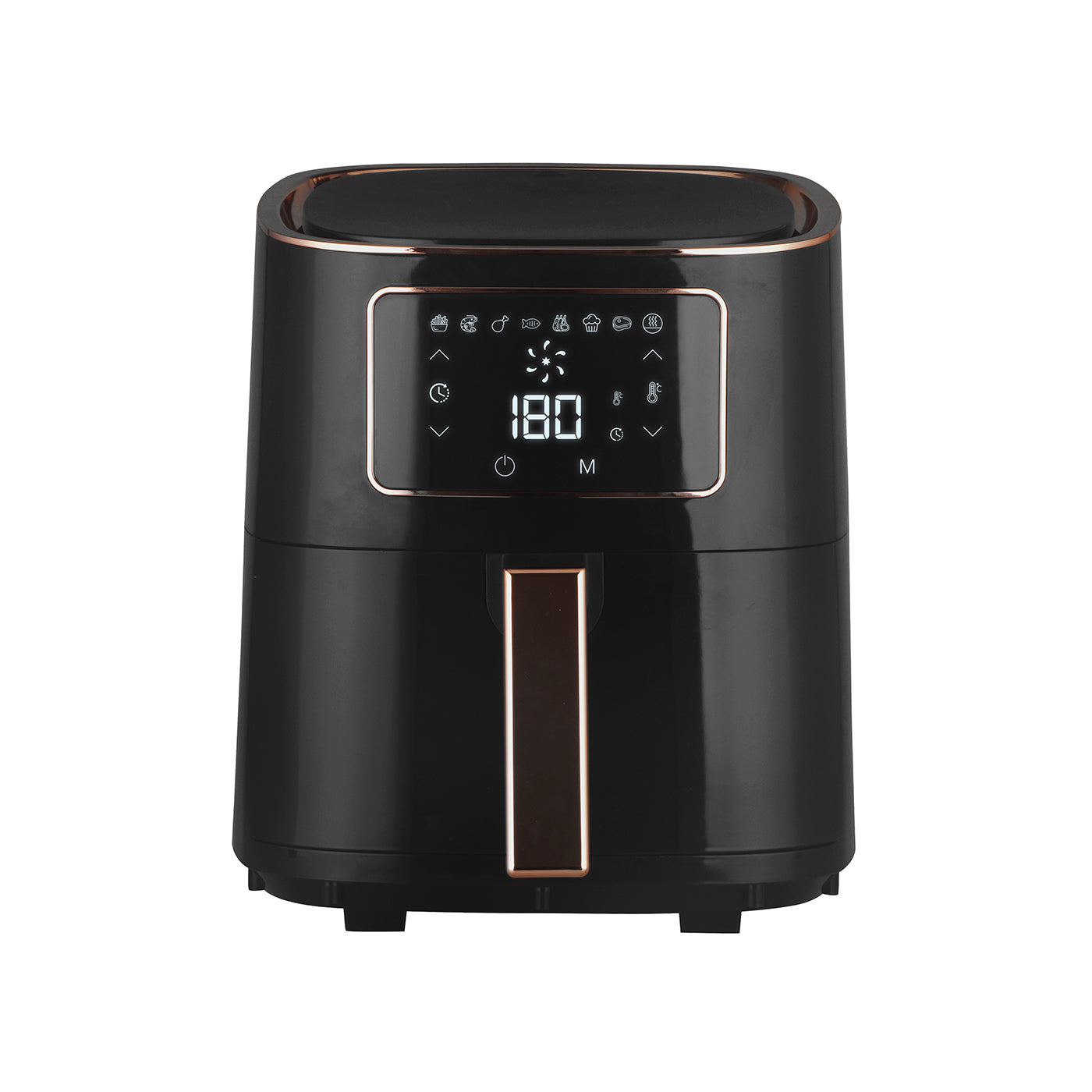 7L Digital Air Fryer (Black) 1700W 200C 8 Cooking Settings