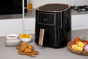 7L Digital Air Fryer (Black) 1700W 200C 8 Cooking Settings