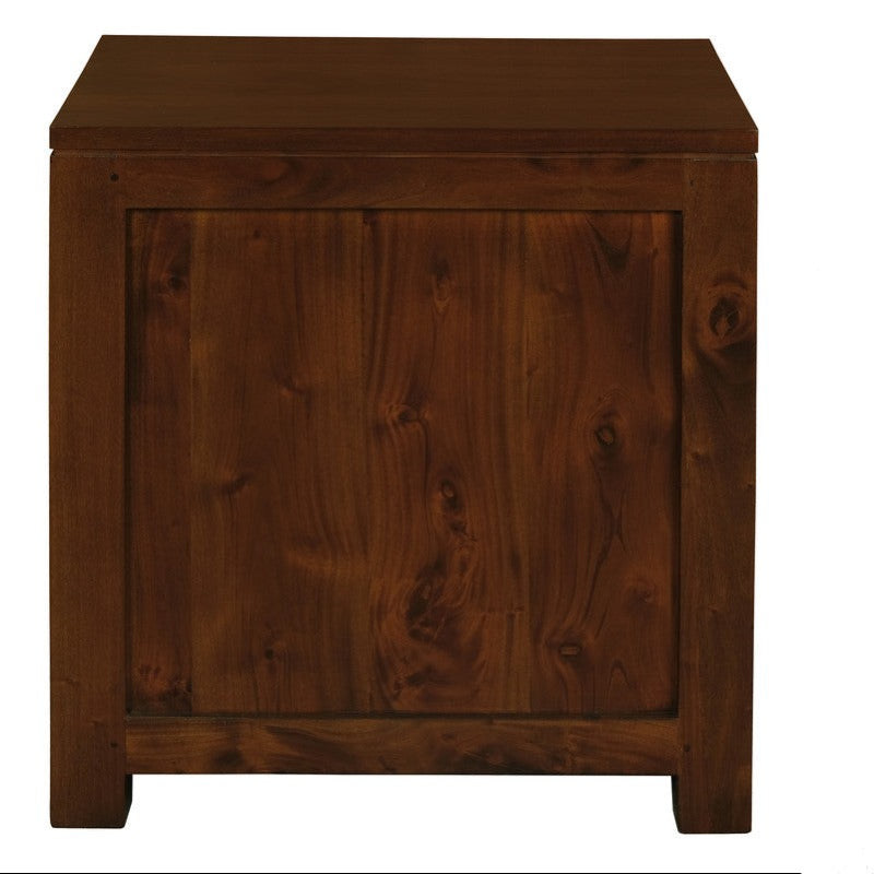 Amsterdam 2 Drawer Bedside Table (Mahogany)