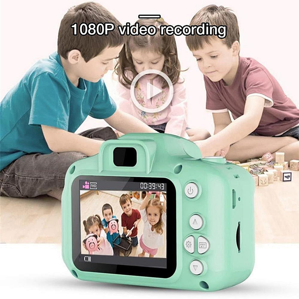 Mini Digital Children Camera Kids 2.0" Lcd Toy 32G Card Hd