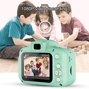 Mini Digital Children Camera Kids 2.0" Lcd Toy 32G Card Hd