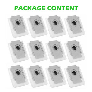 12 Packs Vacuum Dust Bags For Irobot Roomba I7 I7+/Plus S9+ (9550) Clean