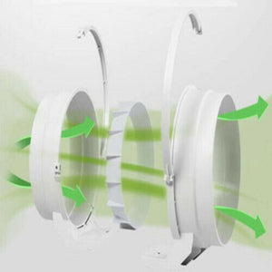 8" Inch Extractor Fan Remote Duct Hydroponic Air Circulation Exhaust Vent