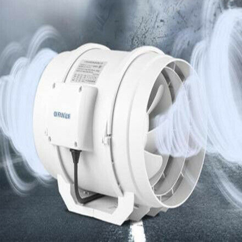 8" Inch Extractor Fan Remote Duct Hydroponic Air Circulation Exhaust Vent