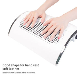 Nail Dust Collector Remover Fan Vacuum Cleaner 3 Suction Manicure Machine