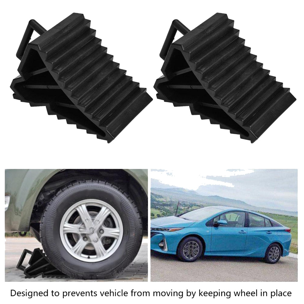 4Pcs Wheel Chock Tough Chocks Stops Car Trailer Boat Caravan