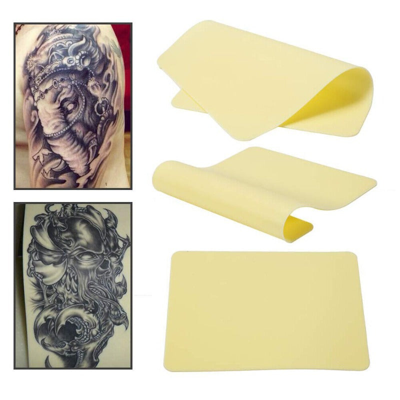 1Pcs 30X40cm Thickness Tattoo Practice Skin Silicone Fake Pad For Beginner