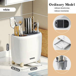 Knife Holder Multifunctional Household Drainage Storage Rack Table