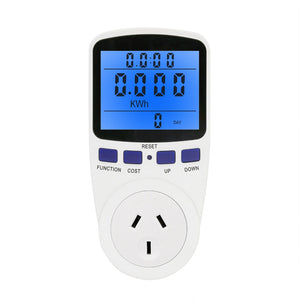 Au Power Meter Energy Consumption Watt Electricity Monitor Equipment 240V