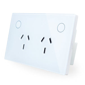 Smart Home Wifi Socket Double Gpo Power Point Wall Outlet Switch Au