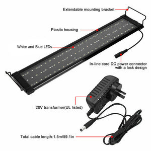 60Cm Aquarium Light Lighting Full Spectrum Plant Fish Tank Bar Led Lamp