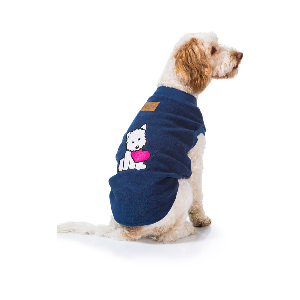 Puppy Heart Blue Dog Pyjamas 50Cm